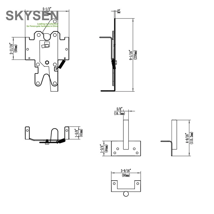 Wooden Gate Door Lock